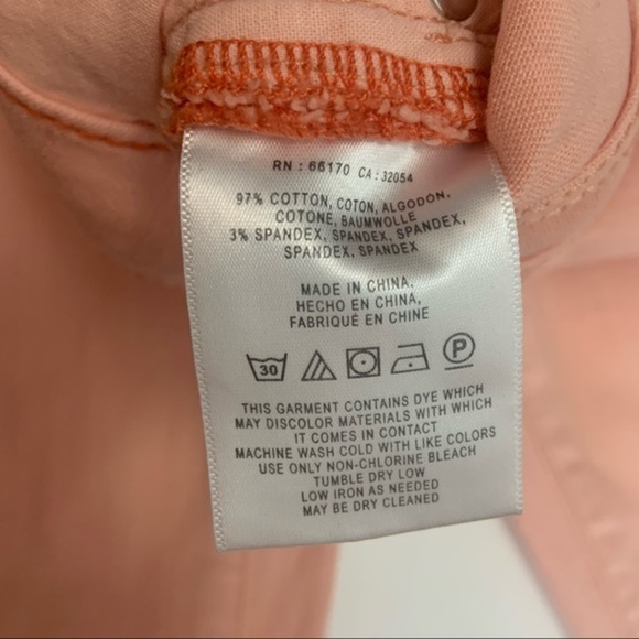 Pilcro & The Letterpress Pink Cropped Stet Jeans - Picture 15 of 15